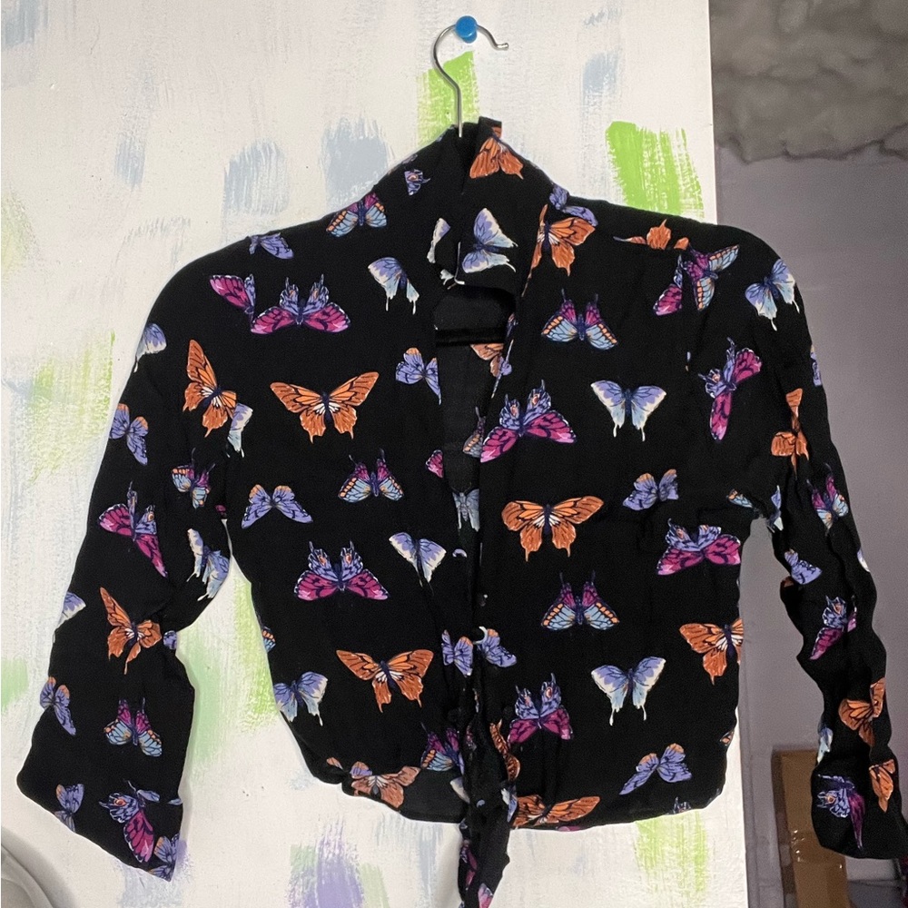 Butterfly crop top 💕